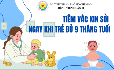 (HCDC) - Tiêm vắc xin sởi ngay khi trẻ đủ 9 tháng tuổi